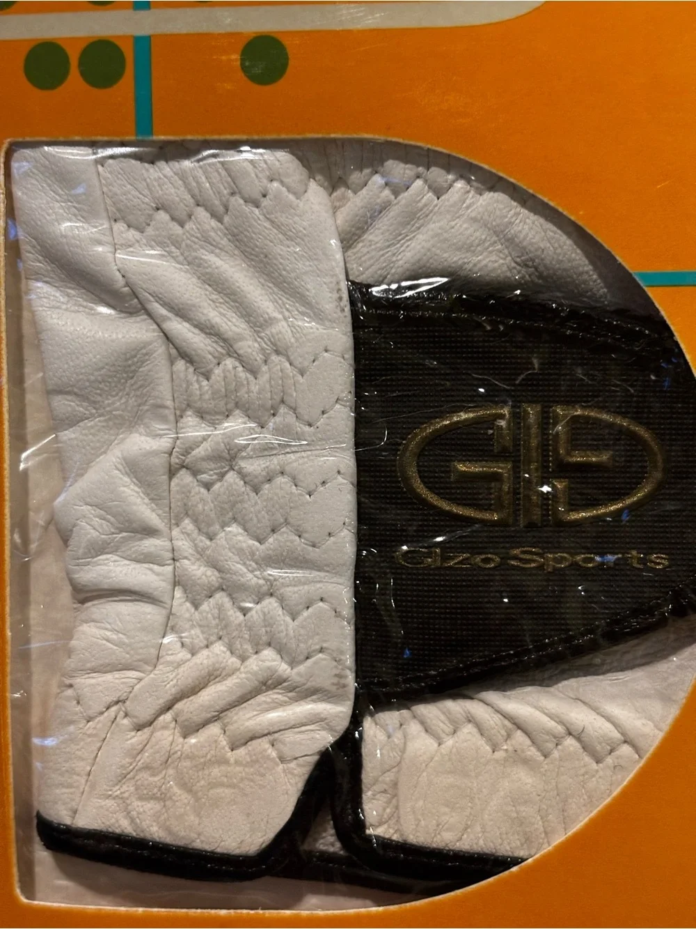 FootJoy WeatherSof Men's Golf Gloves Pair Size LM White/Black Leather Blend